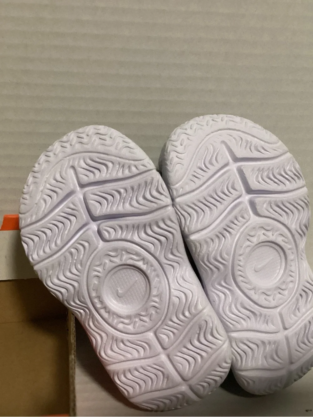 Nike Baby 3c Black & White Slip-On Sneakers with Easy Pull Tabs